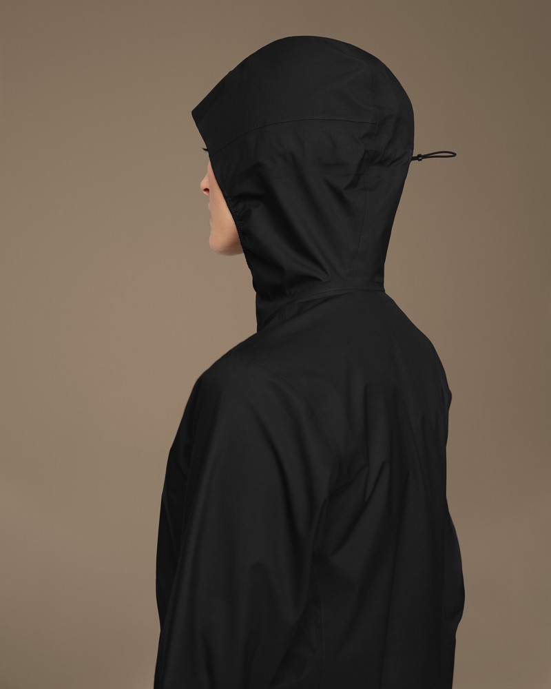 On |Women QC Waterproof Anorak Jackets Black | PG55-Q4SF